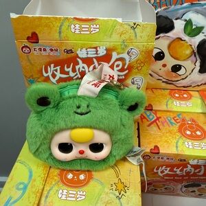 Baby Three BB3 Storage Pouch Plush Pendant Case - 8